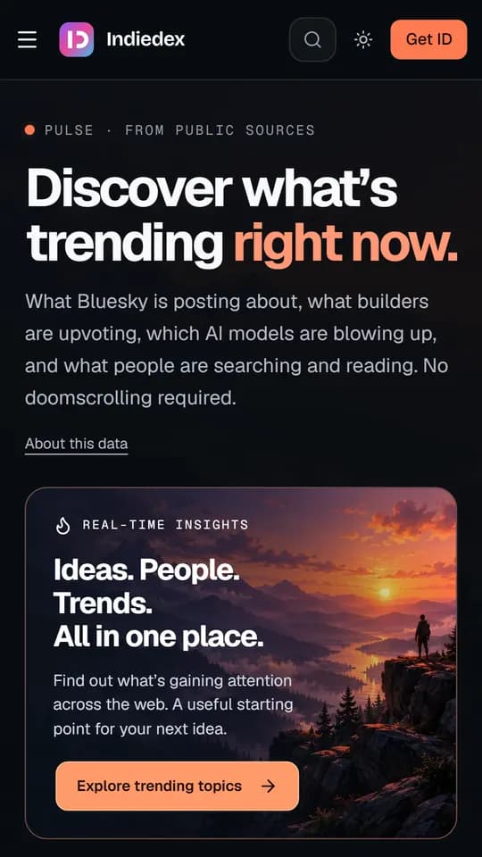 Trending topics